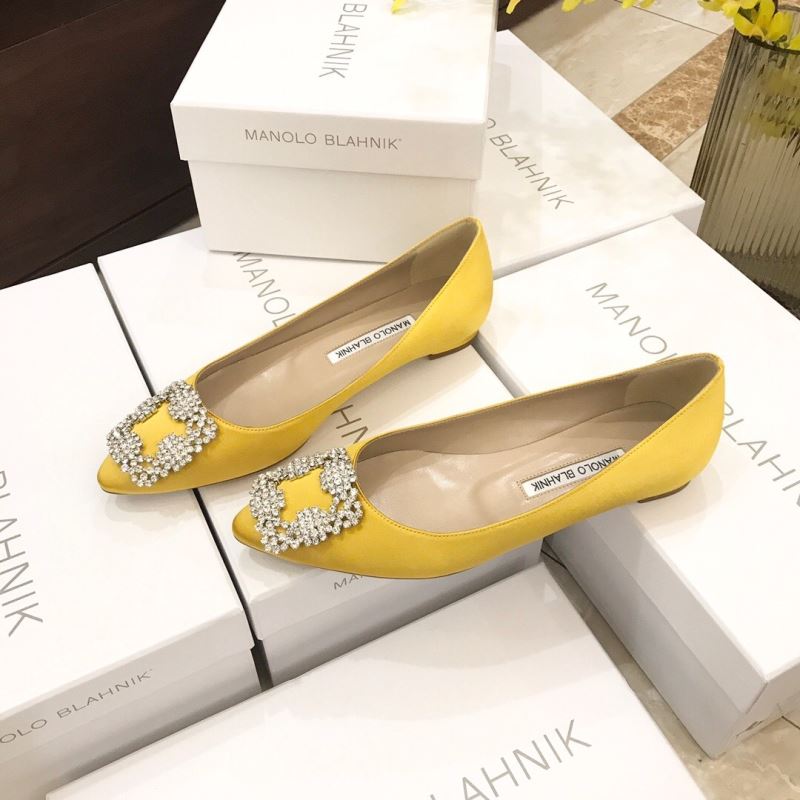 Manolo Blahnik flat shoes